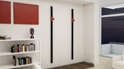 2 x RFS® Black Adjustable Wall Anchor With 150lbs/68kg Bands - Bundle