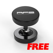 RFS® ADVANCED LIMITED EDITION with 150 LBS/68kg Bands, Bar and Triceps Rope + FREE Phone holder - ResistanceFitnessSystem